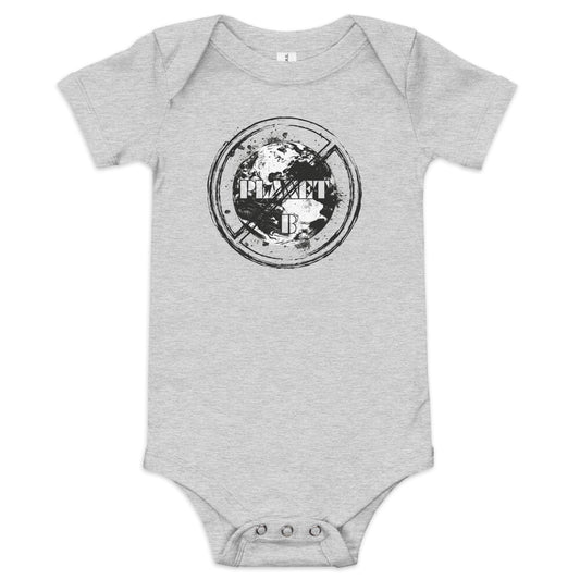 No Planet B - Environmental Statement Collection Baby short sleeve one piece