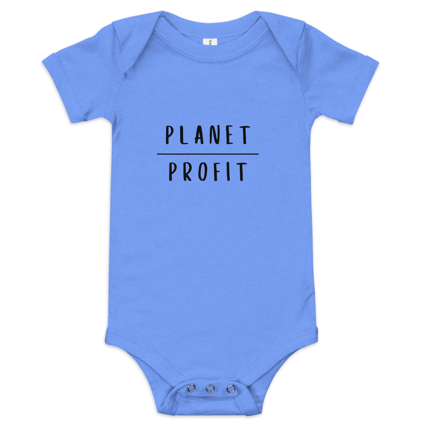 Planet over Profit - Environmental Statement Apparel Baby short sleeve one piece