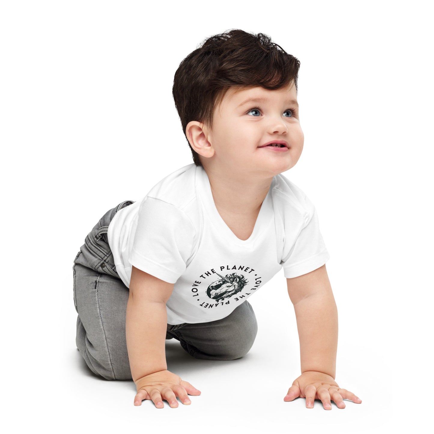 Love the Planet Magic Earth Graphic - Baby Jersey Short Sleeve Tee