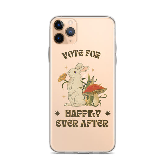 Vote for Happily Ever After Environmental Statement Collection - Clear Case for iPhone®