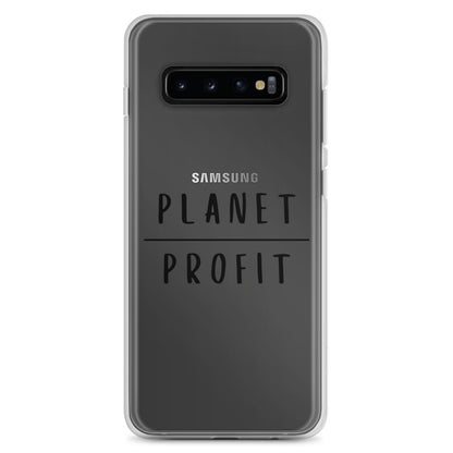 Planet over Profit - Environmental Statement Apparel Clear Case for Samsung®