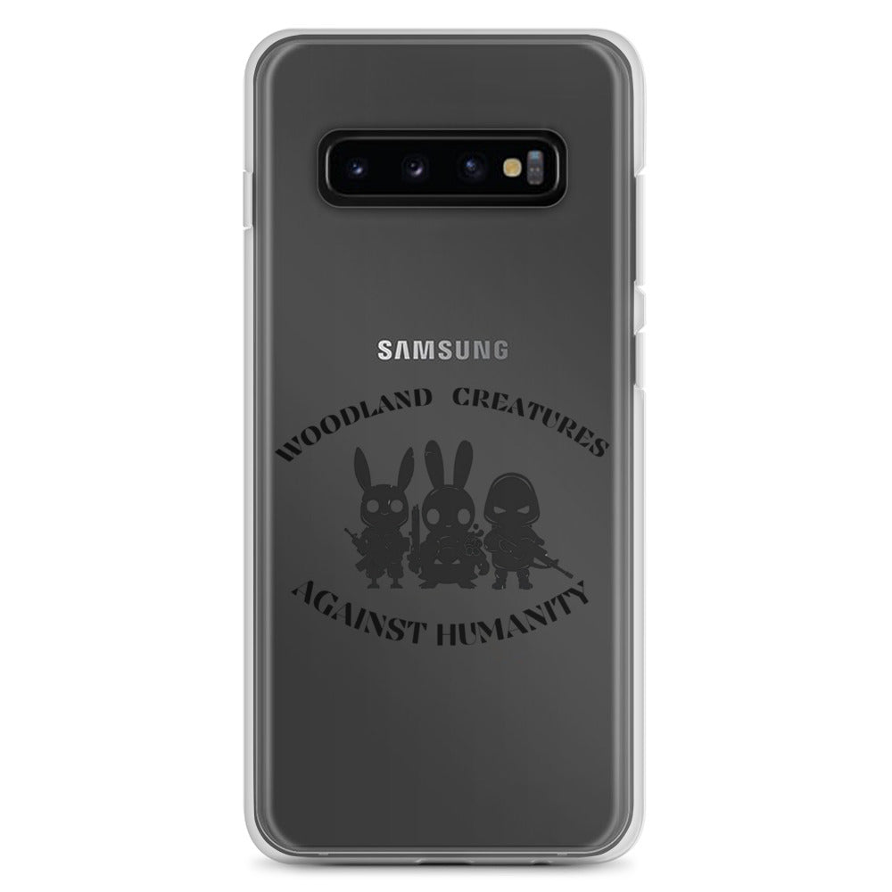 Woodland Creatures Against Humanity Conservation Collection - Clear Case for Samsung®