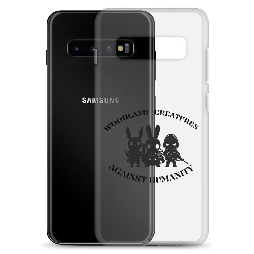 Woodland Creatures Against Humanity Conservation Collection - Clear Case for Samsung®