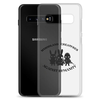 Woodland Creatures Against Humanity Conservation Collection - Clear Case for Samsung®