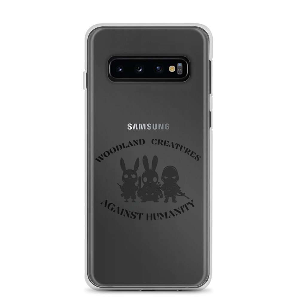 Woodland Creatures Against Humanity Conservation Collection - Clear Case for Samsung®