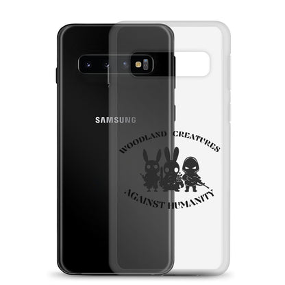 Woodland Creatures Against Humanity Conservation Collection - Clear Case for Samsung®