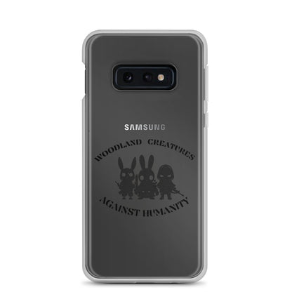 Woodland Creatures Against Humanity Conservation Collection - Clear Case for Samsung®