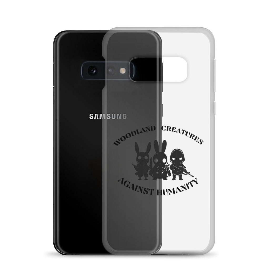 Woodland Creatures Against Humanity Conservation Collection - Clear Case for Samsung®