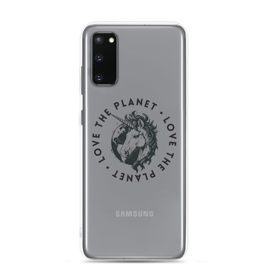 Love the Planet Magic Earth Graphic - Clear Case for Samsung®