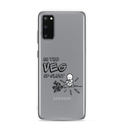 On the Veg of Glory Vegan Life - Inspirational Clothing Clear Case for Samsung®