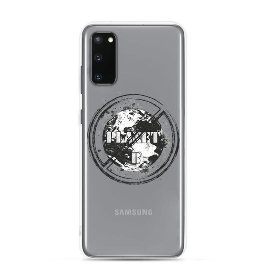 No Planet B - Environmental Statement Collection Clear Case for Samsung®