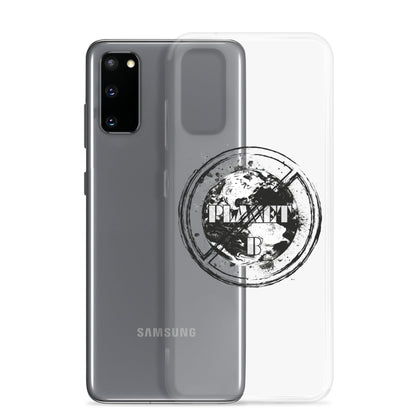 No Planet B - Environmental Statement Collection Clear Case for Samsung®