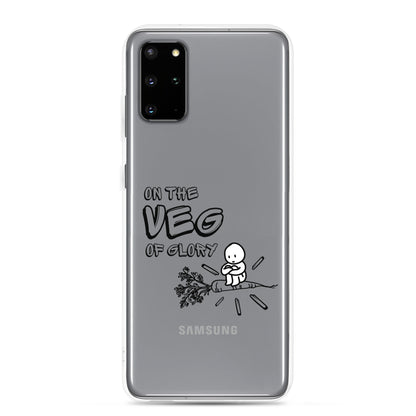 On the Veg of Glory Vegan Life - Inspirational Clothing Clear Case for Samsung®