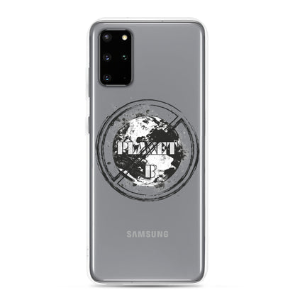 No Planet B - Environmental Statement Collection Clear Case for Samsung®