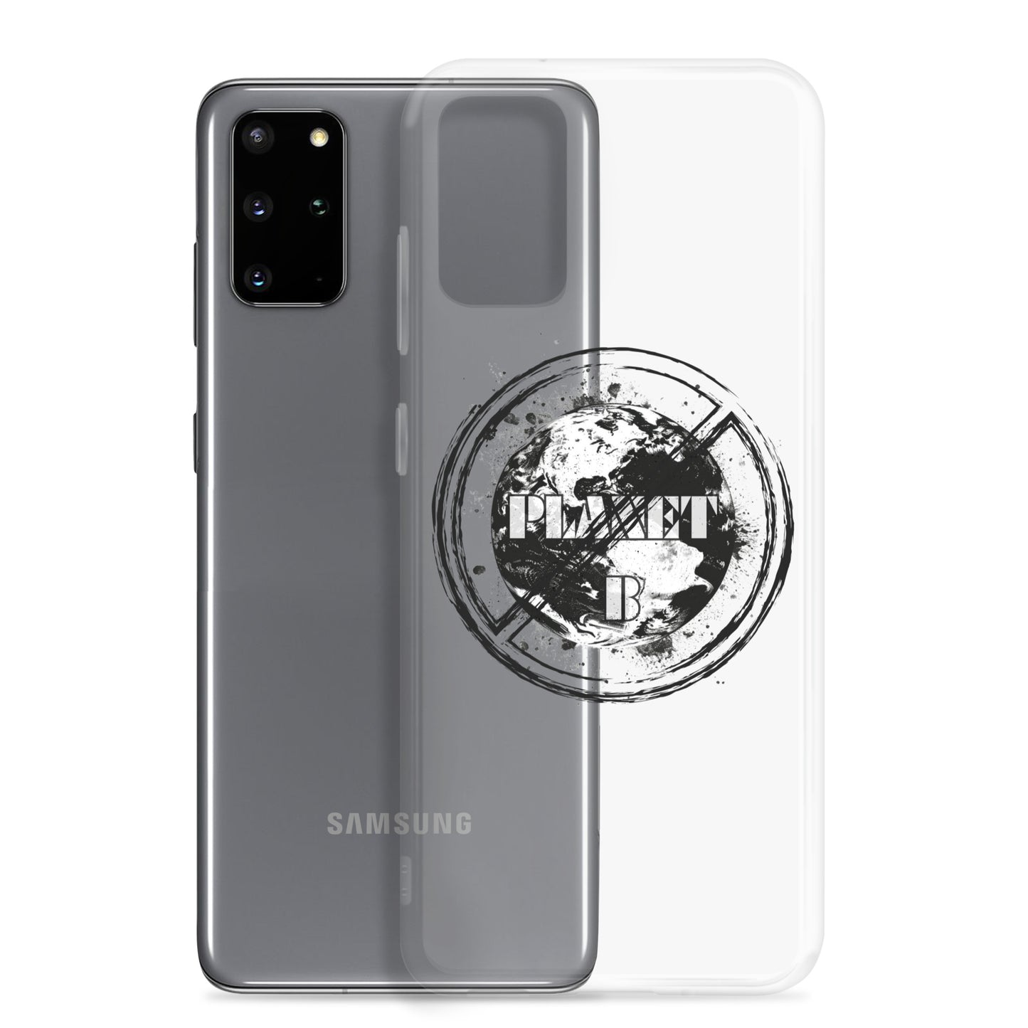 No Planet B - Environmental Statement Collection Clear Case for Samsung®