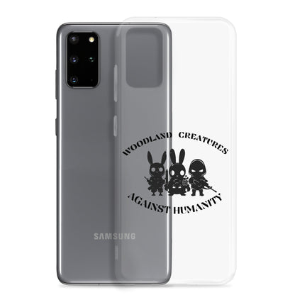 Woodland Creatures Against Humanity Conservation Collection - Clear Case for Samsung®