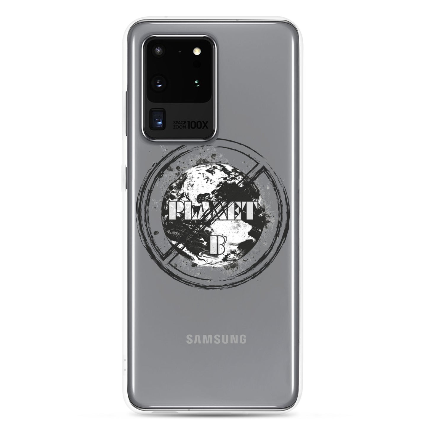 No Planet B - Environmental Statement Collection Clear Case for Samsung®