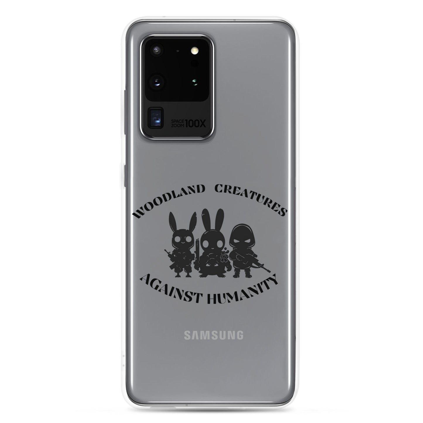 Woodland Creatures Against Humanity Conservation Collection - Clear Case for Samsung®