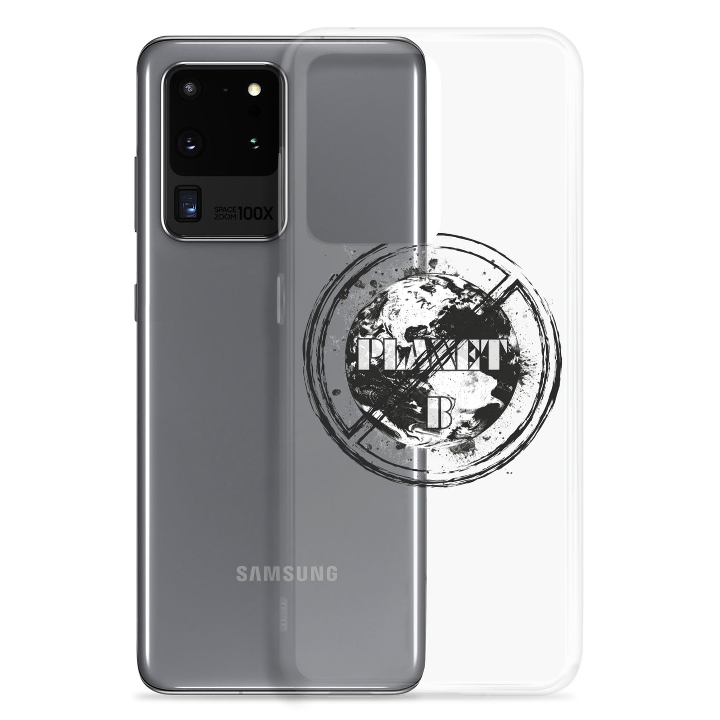 No Planet B - Environmental Statement Collection Clear Case for Samsung®