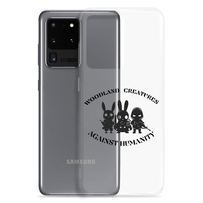 Woodland Creatures Against Humanity Conservation Collection - Clear Case for Samsung®