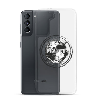 No Planet B - Environmental Statement Collection Clear Case for Samsung®