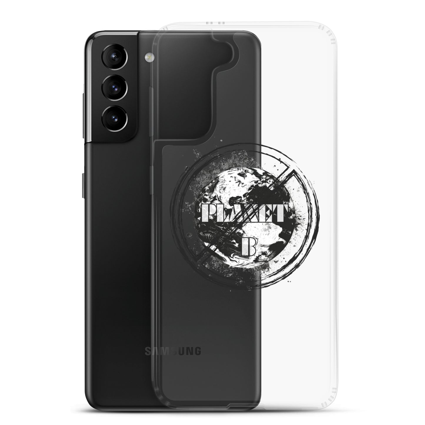 No Planet B - Environmental Statement Collection Clear Case for Samsung®