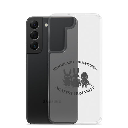 Woodland Creatures Against Humanity Conservation Collection - Clear Case for Samsung®