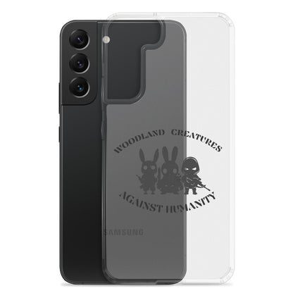 Woodland Creatures Against Humanity Conservation Collection - Clear Case for Samsung®