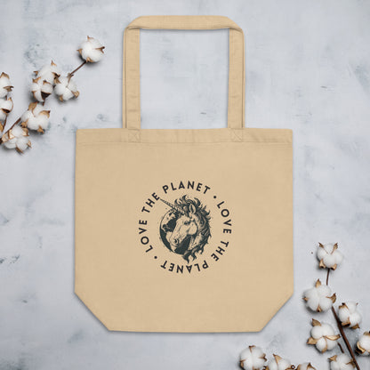 Love the Planet Magic Earth Graphic - Eco Tote Bag