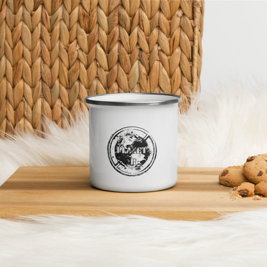 No Planet B - Environmental Statement Collection Enamel Mug