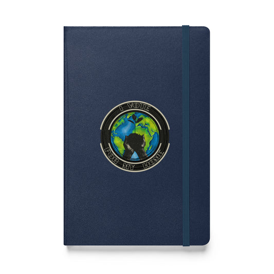 Empower Change: Planet's Future Voting - Hardcover bound notebook