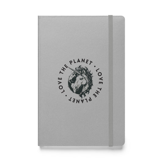Love the Planet Magic Earth Graphic - Hardcover bound notebook