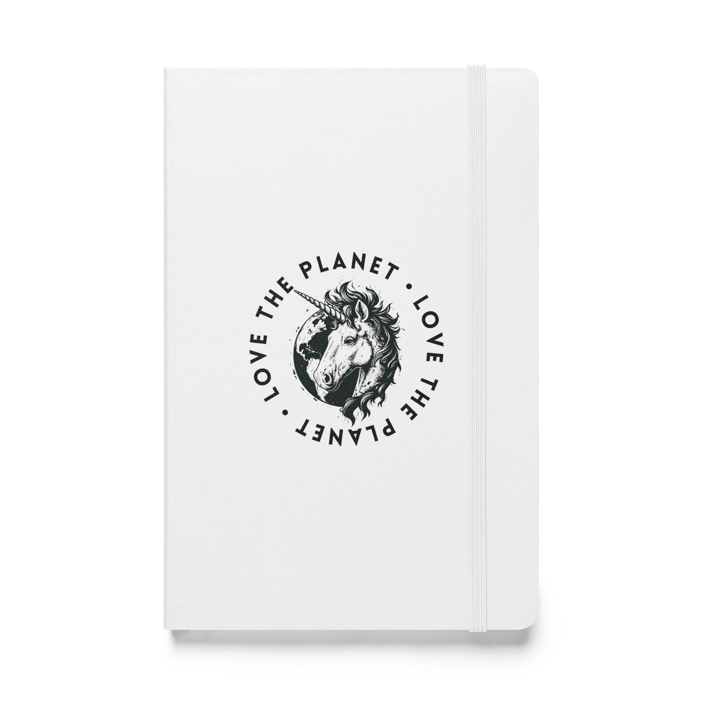 Love the Planet Magic Earth Graphic - Hardcover bound notebook