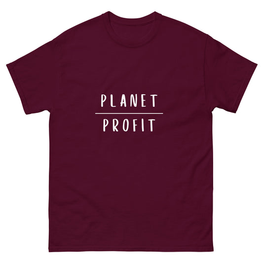 Planet over Profit - Men's classic tee
