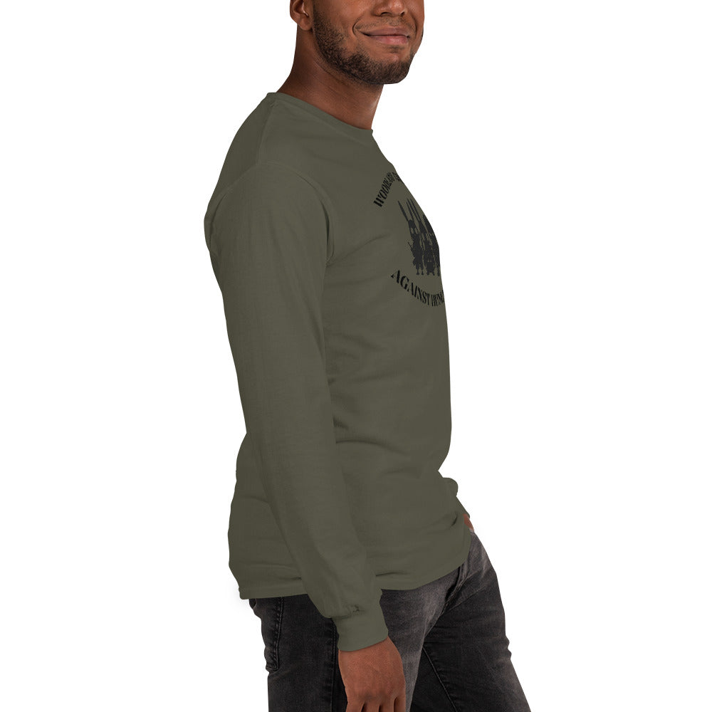 Woodland Creatures Against Humanity Conservation Collection - Men’s Long Sleeve Shirt