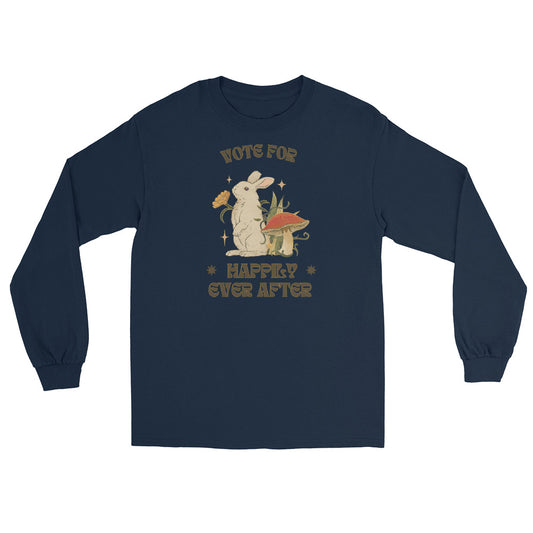 Vote for Happily Ever After Environmental Statement Collection - Men’s Long Sleeve Shirt