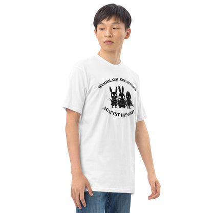 Woodland Creatures Against Humanity Conservation Apparel - Men’s premium heavyweight tee