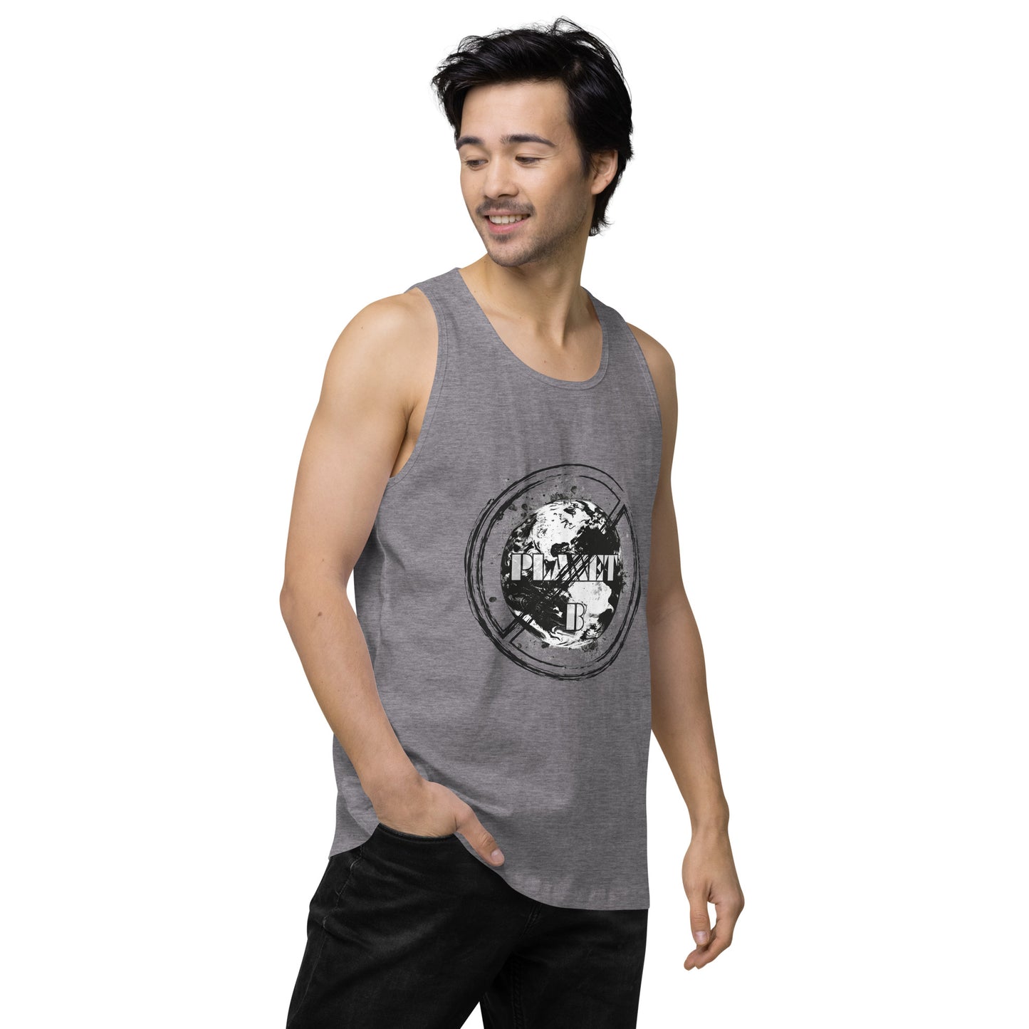 No Planet B - Men’s premium tank top