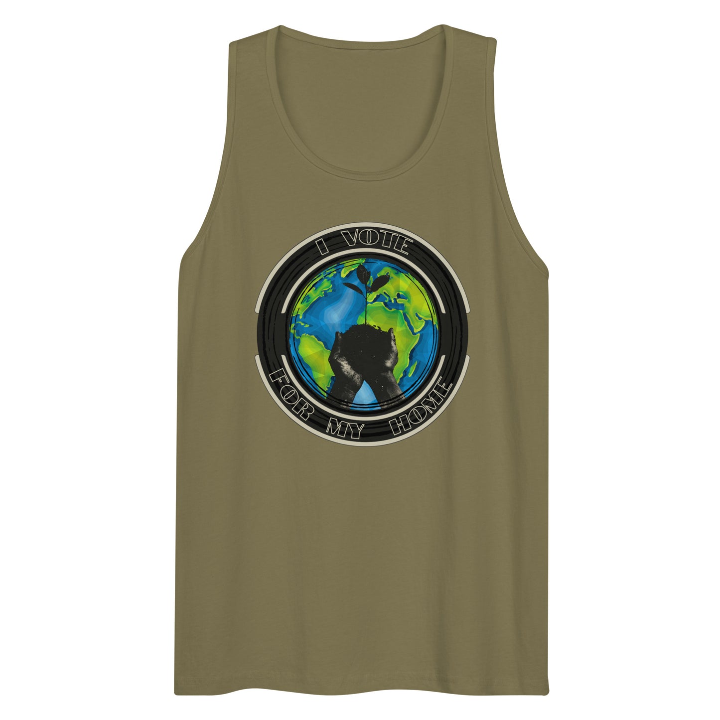 Empower Change: Planet's Future Voting - Men’s premium tank top