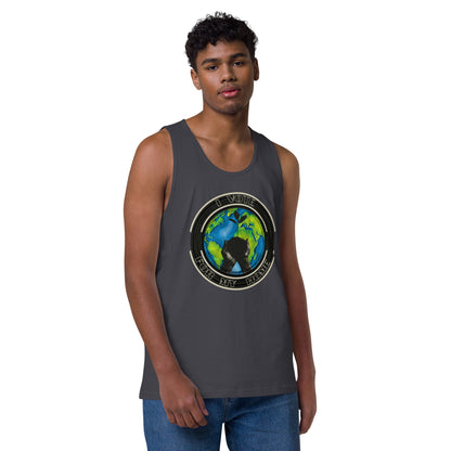 Empower Change: Planet's Future Voting - Men’s premium tank top