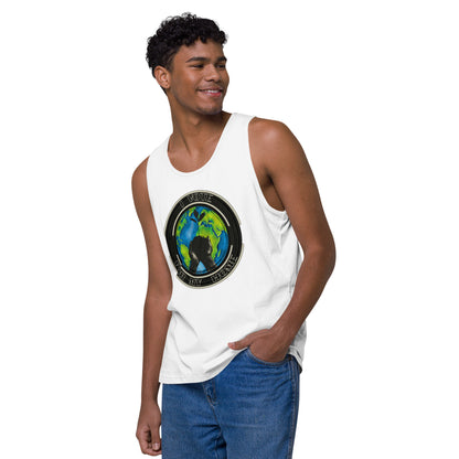 Empower Change: Planet's Future Voting - Men’s premium tank top