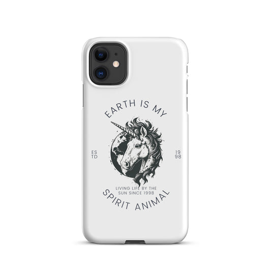 Inspiring Earth is my Spirit Animal EST. 98 Graphic Snap case for iPhone®