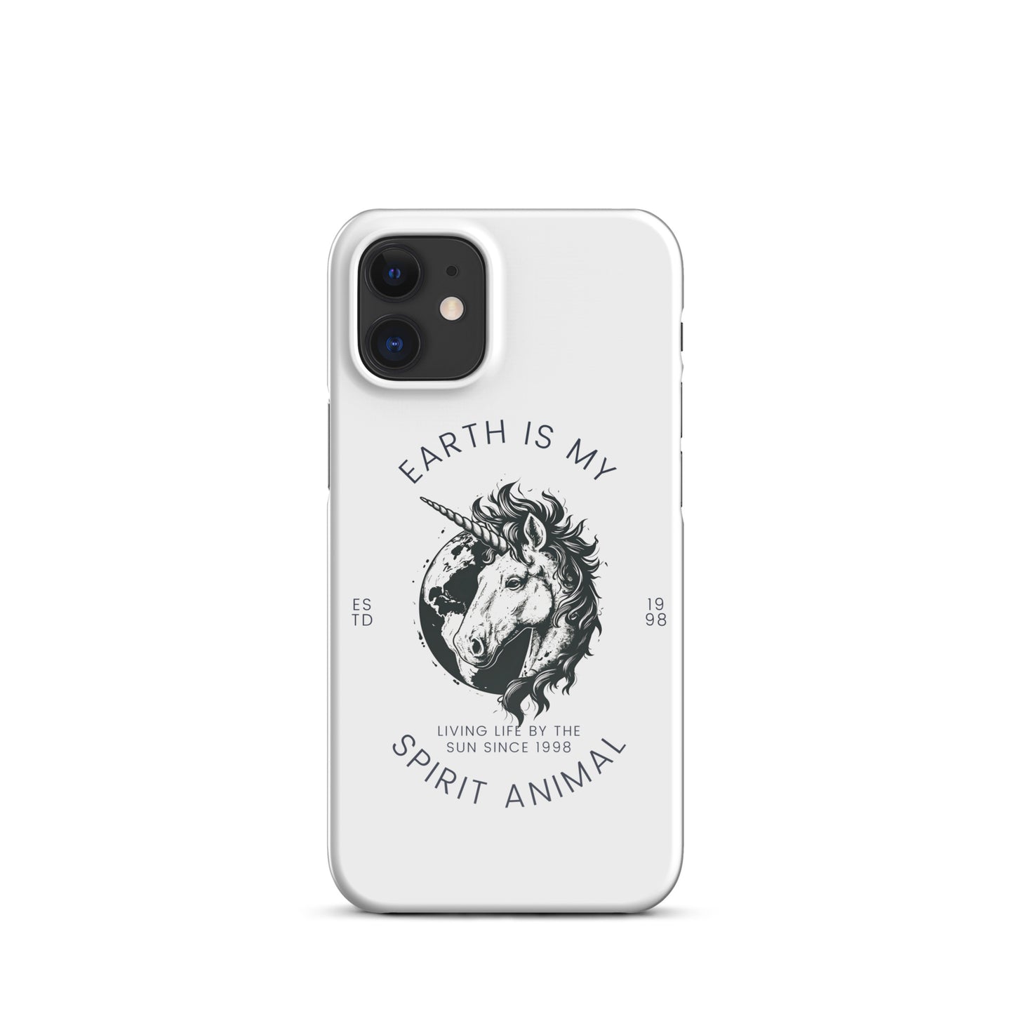 Inspiring Earth is my Spirit Animal EST. 98 Graphic Snap case for iPhone®