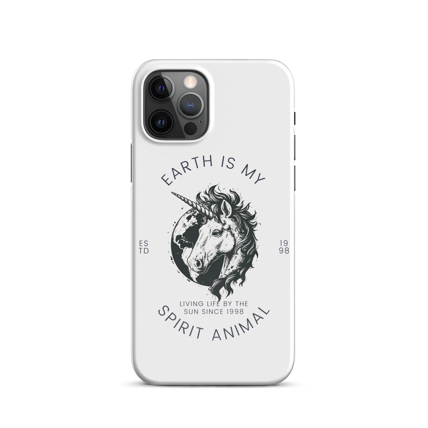 Inspiring Earth is my Spirit Animal EST. 98 Graphic Snap case for iPhone®