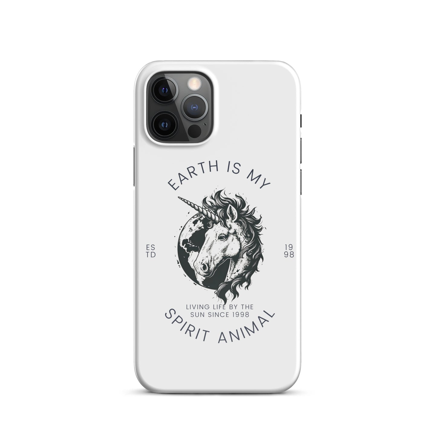 Inspiring Earth is my Spirit Animal EST. 98 Graphic Snap case for iPhone®