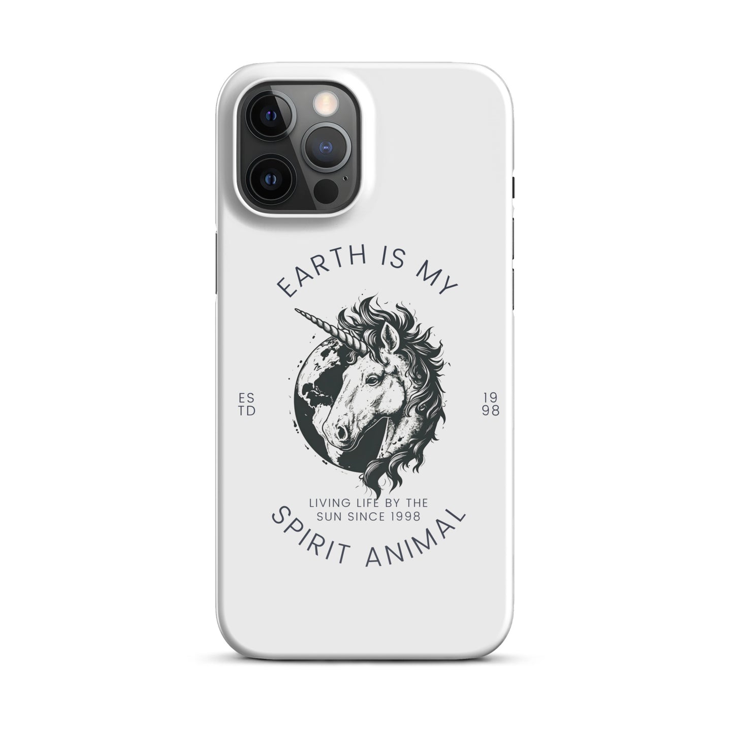 Inspiring Earth is my Spirit Animal EST. 98 Graphic Snap case for iPhone®