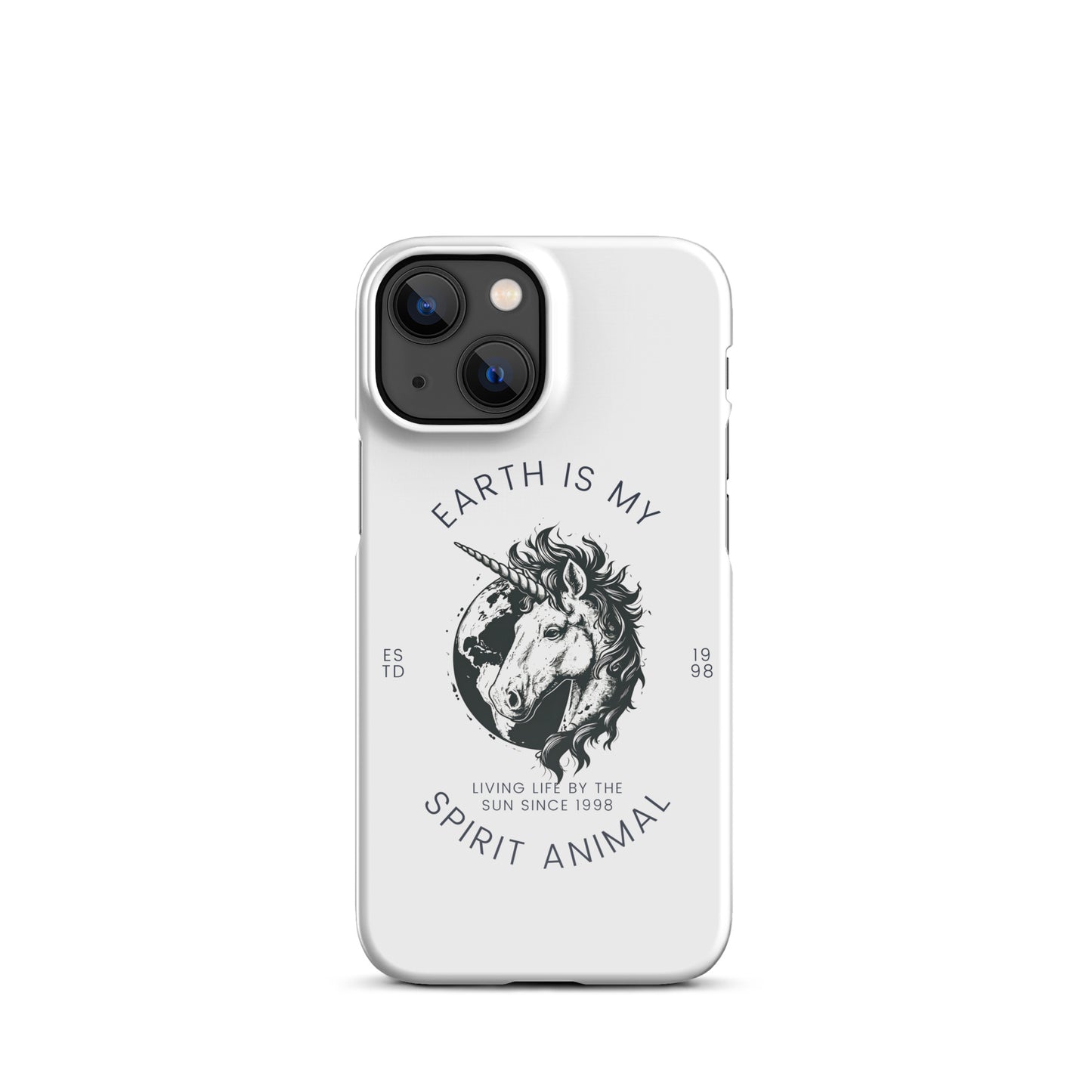 Inspiring Earth is my Spirit Animal EST. 98 Graphic Snap case for iPhone®