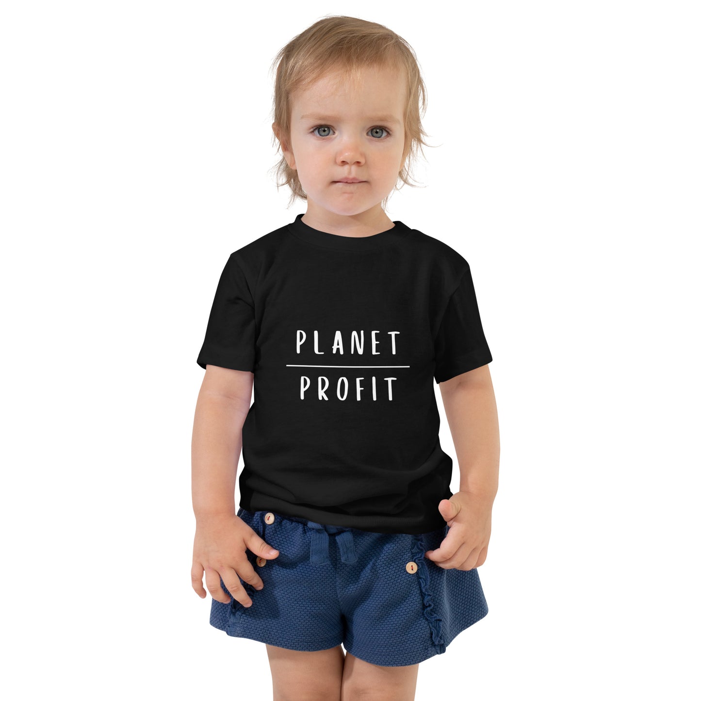 Planet over Profit - Toddler Short Sleeve Tee