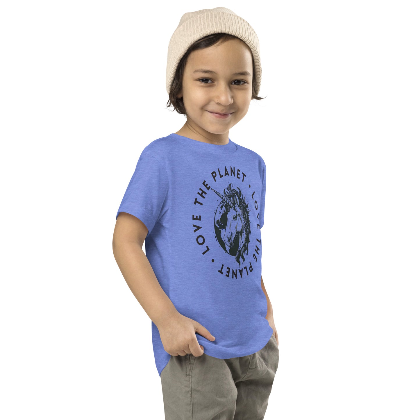 Love the Planet Magic Earth Graphic - Toddler Short Sleeve Tee