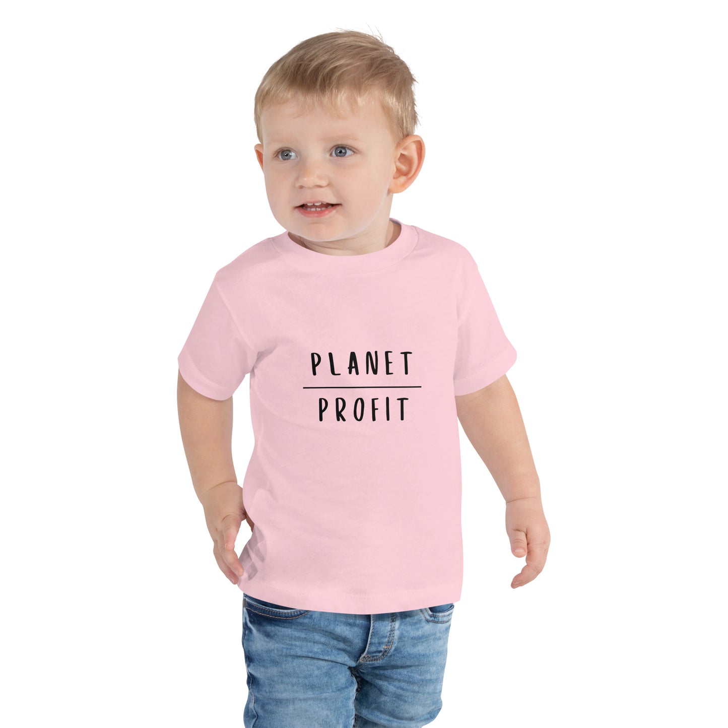 Planet over Profit - Toddler Short Sleeve Tee